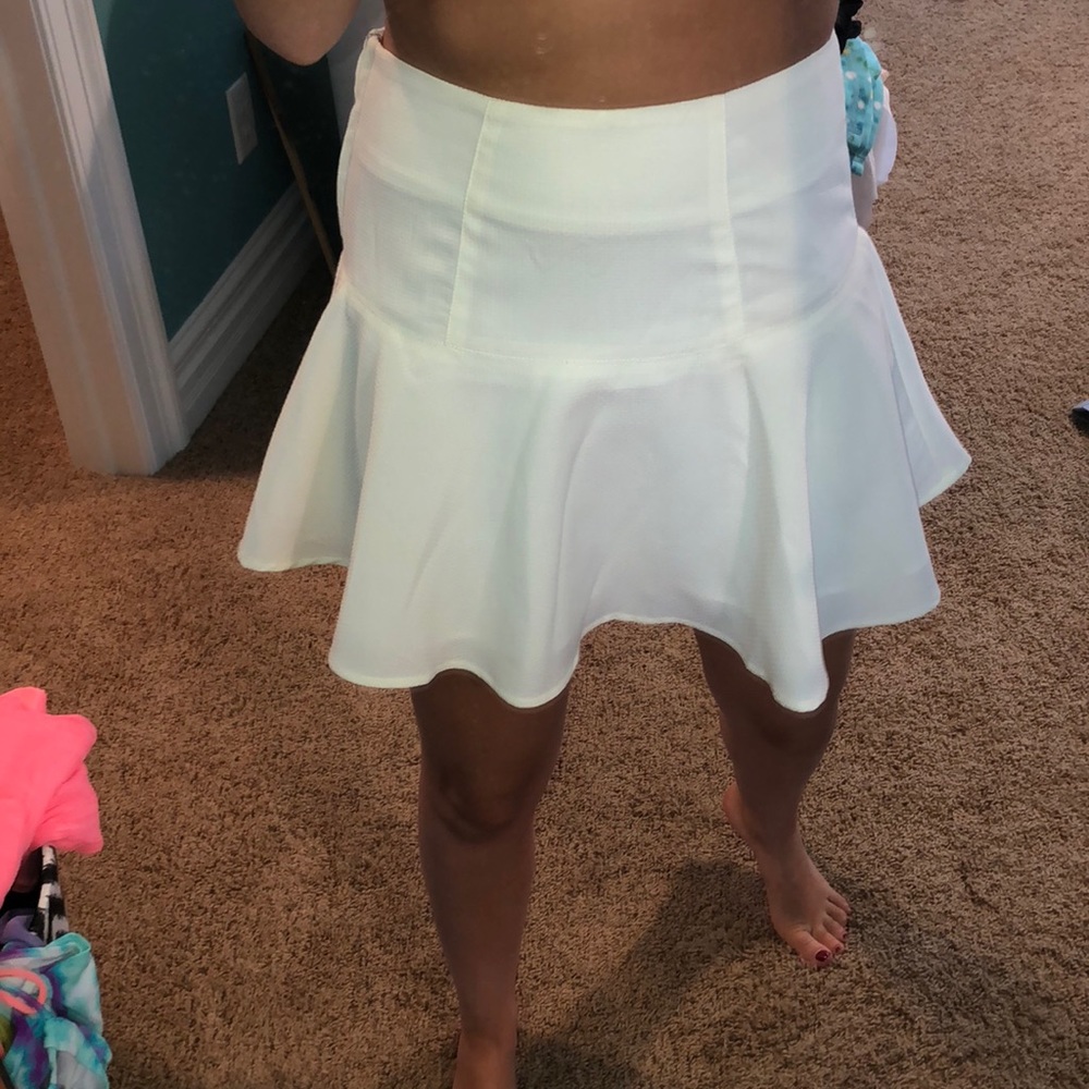 NWT Cream Skirt